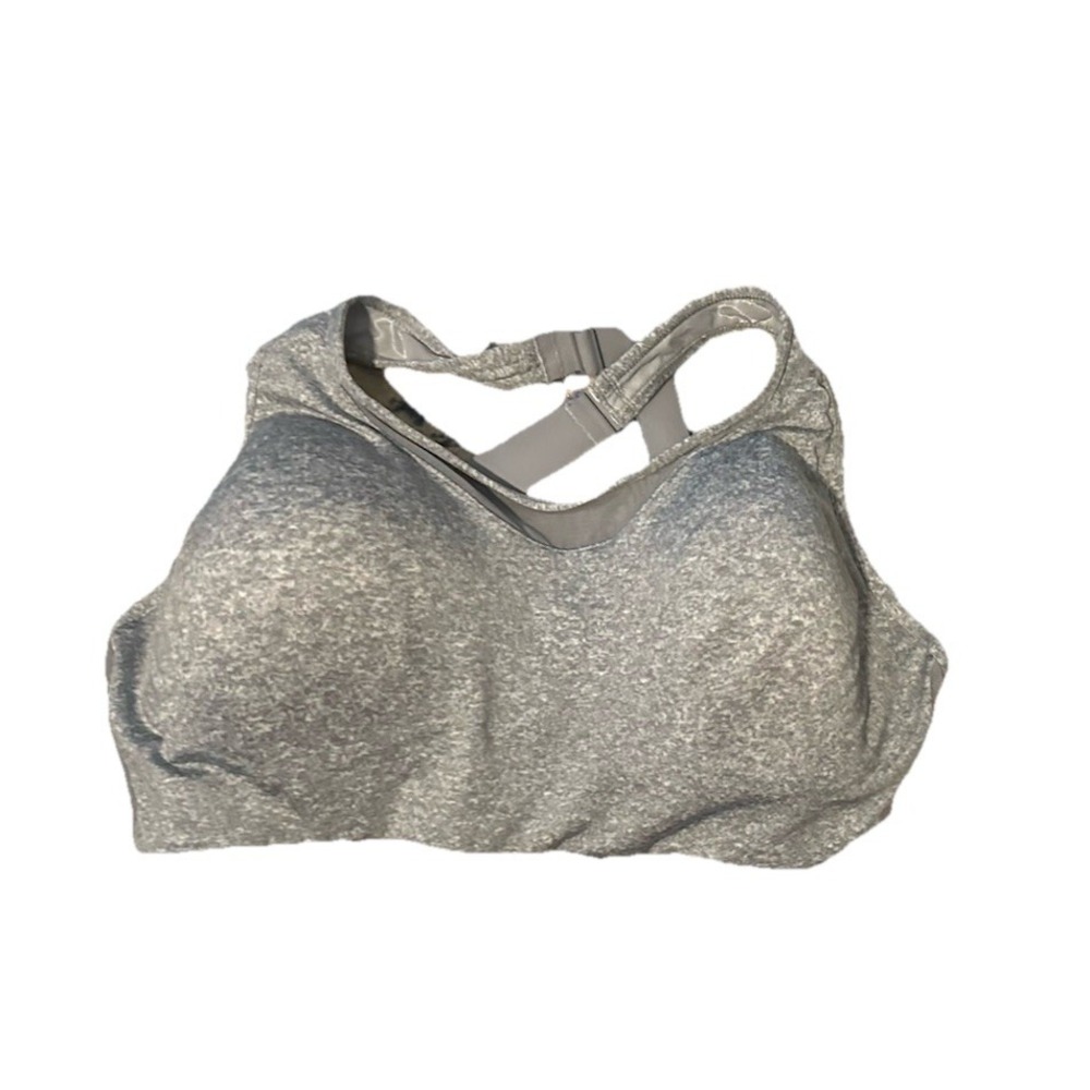 VICTORIA'S SECRET PINK SPORT Sports Bra Medium Gray High Impact‎ Lined